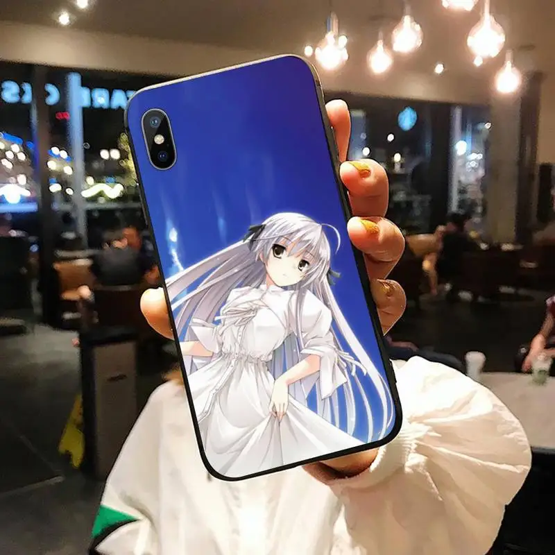 

Japan anime Yosuga no Sora Phone Case for iPhone 11 12 pro XS MAX 8 7 6 6S Plus X 5S SE 2020 XR