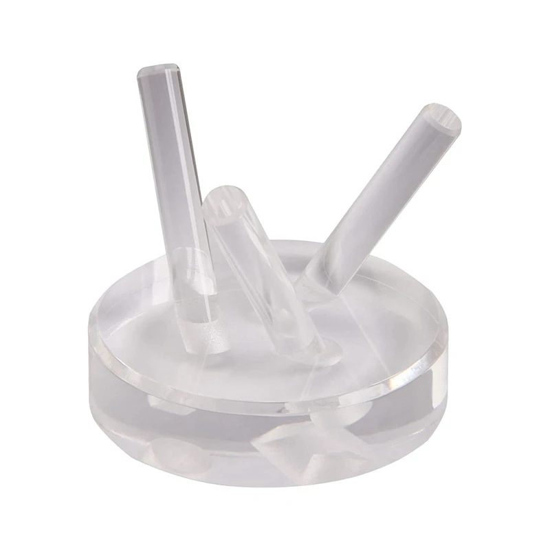 

Crystal Display Stand Ball Sphere Display Holder for Rock Mineral Agate Coral Display Rack Shelf for Jewelry Display