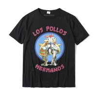 womens breaking bad los pollos hermanos back to back portrait logo t shirt prevailing cool t shirt cotton youth tops tees cool