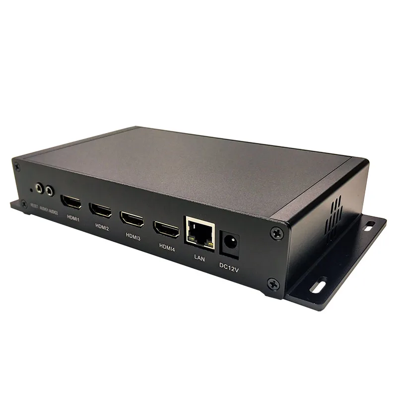 OTV HE04B 4 канальный HD IPTV Потоковое видео в реальном времени HDMI сто HLS Код IP кодер