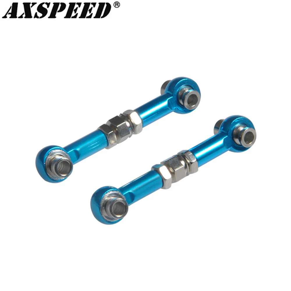 

AXSPEED Aluminum Alloy Link Rod Steering Linkages 122017 for 1/10 RC Crawler Car HSP Redcat Himoto Upgrade Parts