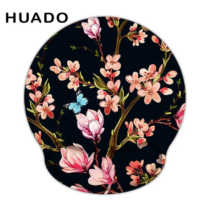 

Comfort Mouse Mat with soft wrist rest Ergonomic mouse pad Professional Optical Trackball PC Thicken Mouse Pad Support Wrist