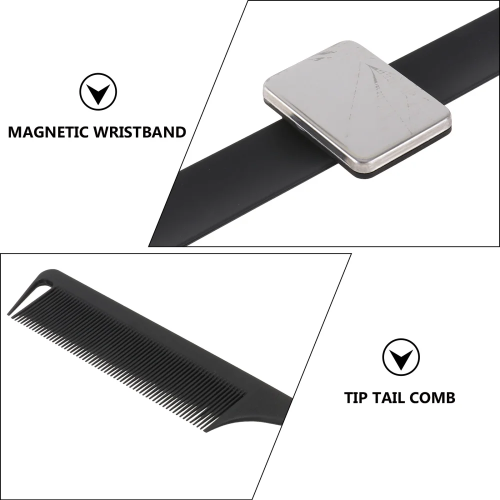 

1 Set Convenient Hairpin Holder Wristband Hairdressing Combs Hairdressing Tools