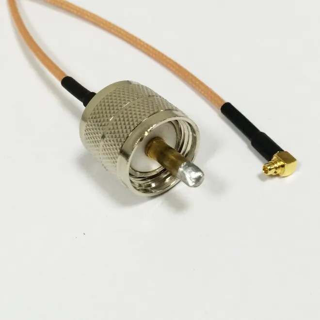 Новый WIFI антенный маршрутизатор Удлинительный кабель UHF папа к MMCX Мужской правый