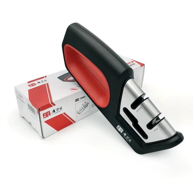 

TAIDEA kitchen knife sharpener Steel sharpening GRINDEA Three-stage diamond ceramic Scissors Sharpening stone Stainless system