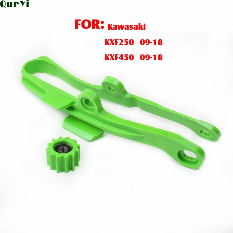 

Swingarm Chain Slider Guide And Bottom Roller Fit For KX250F KX450F 09-18 Dirt Bike Off Road Motorcross Motorcycle Free Shipping