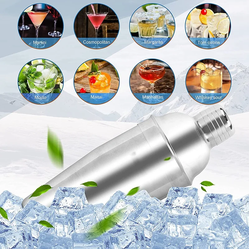 Набор коктейльных шейкеров набор для приготовления коктейлей 750 мл из