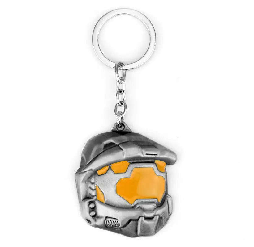 K038-Sliver Игра Ювелирные изделия Спартанский Джон-117 главный вождь MICROSOFT xbox кулон Sarah Palmer Davis брелок сплав - Цвет: K038-Sliver