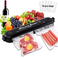 110v220v food sealer machine air sealing system for food saver storage with dry and moist modes vacuum sealer machine packing