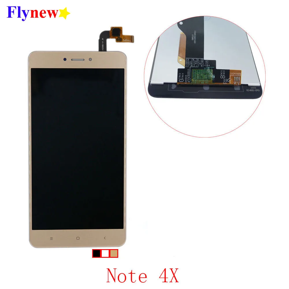 Жк дисплей с сенсорным экраном для xiaomi redmi note 4X 3 гб 32 Snapdragon 625 5 дюйма жк монитор