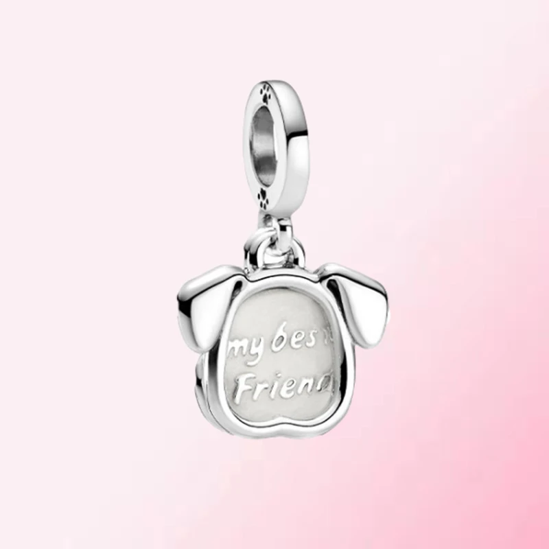 

High Quality Original 1:1 925 Sterling Silver Custom Personalized Design Cute DIY Pendant