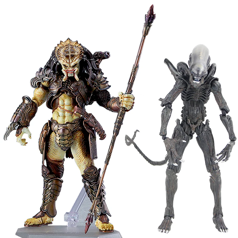 Экшн фигурка Takayuki Takeya SP 108 Alien / 109 Predator 2 из ПВХ Коллекционная модель