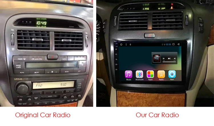" android 8,1 автомобильный dvd-плеер для lexus ls430 Toyota Celsior 2000 2006 автомобильный Радио мультимедийный плеер gps навигация головное устройство
