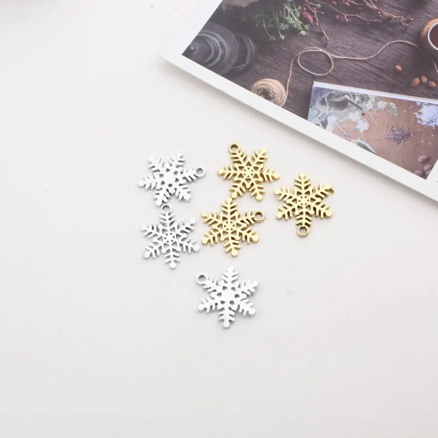 Подвеска в виде снежинки аксессуары для ювелирных изделий сделай сам