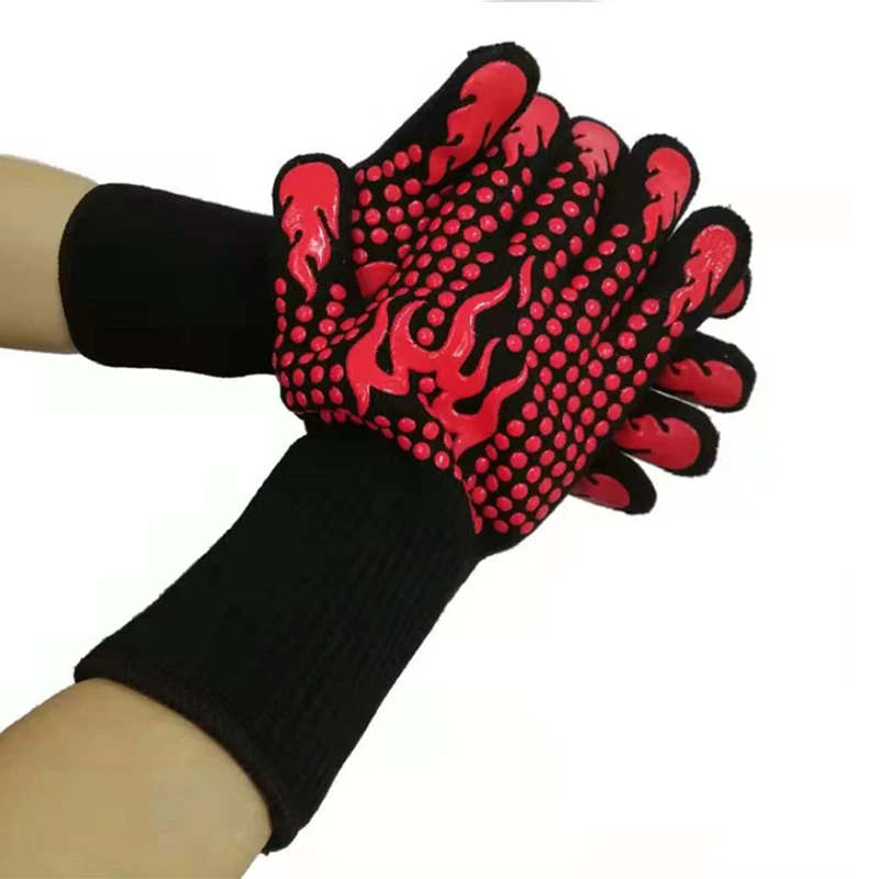 Термостойкие перчатки мягкие Нескользящие моющиеся приспособления для