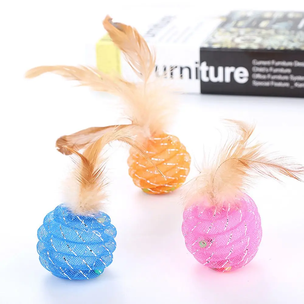 2 шт. пластиковые кошачьи игрушки для упражнений Когтеточка жевания