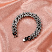 gold statement luxury romantic crystal bracelet for women bridal wedding gift korean rose gold chain bracelets jewelry new