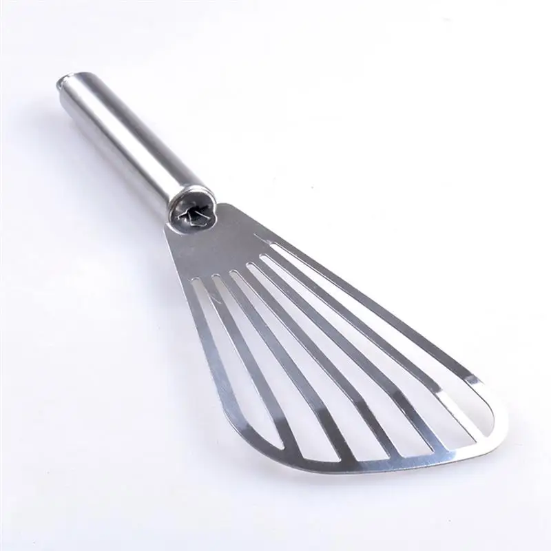 New Fish Spatula Metal Stainless Steel Blade With Wooden Handle Tuner Utensils For Kitchen Cooking Tool Dropshipping | Дом и сад