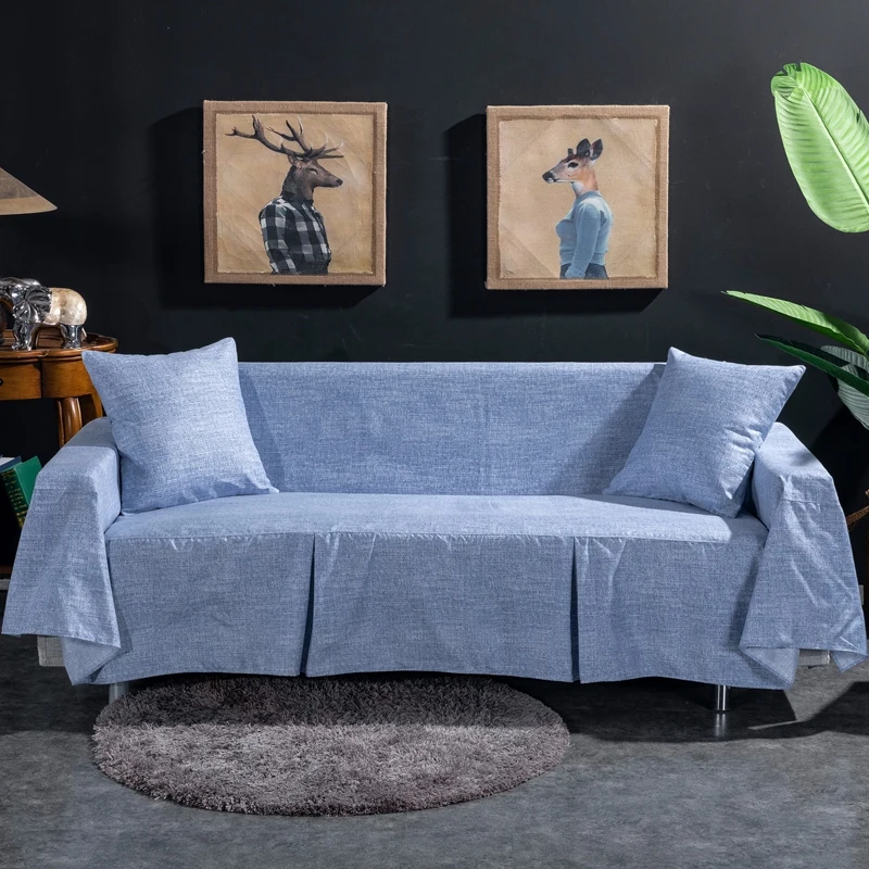 

Soft Slipcover Sofa Cover Furniture Couch Settee Protector for 1/2/3/4 Seater Sofa Covers for Living Room Stretch Sofa Cover