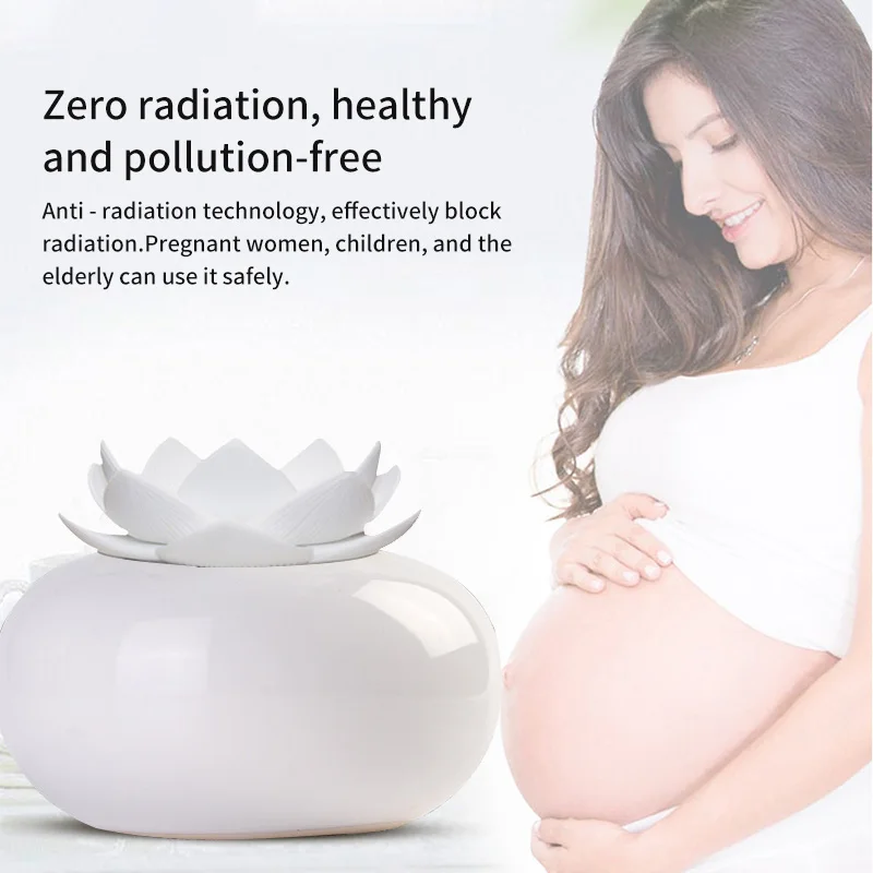 Керамический ультразвуковой увлажнитель воздуха 200 мл | Дом и сад