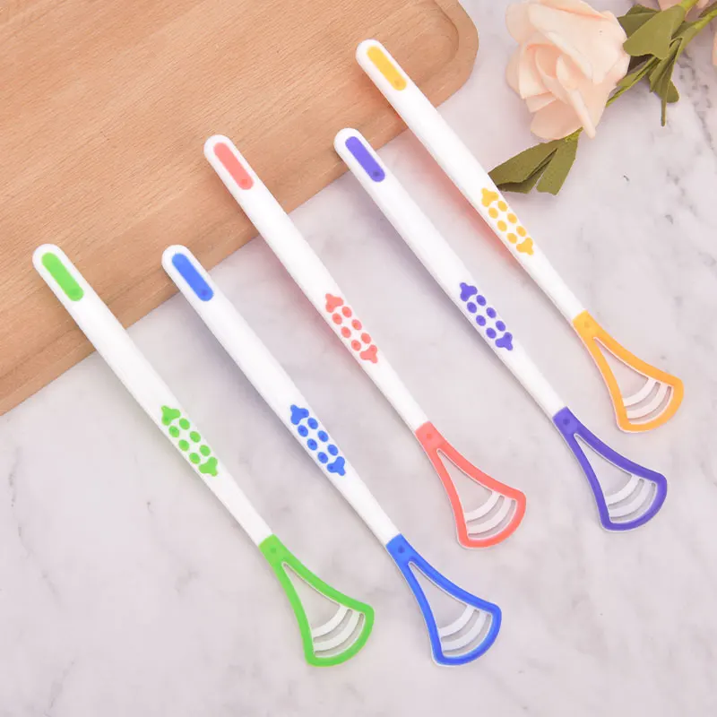 

Tongue Scraper Care Keep Fresh Breath Maker Cleaning Tongue Manual Toothbrush