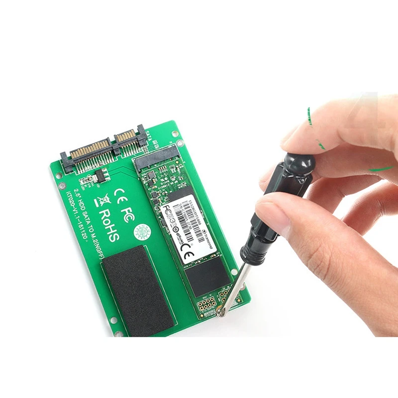 

M.2 SATA Adapter SATA III to M.2 (NGFF) SSD Converter Card Laotop Notebook SATA-Based B/B + M Key Adapter Card