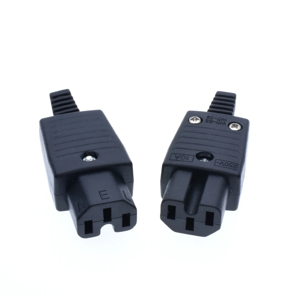 250 В 10a IEC320 C13 C14 C15 AC PDU UPS Проводная розетка для электропитания Встроенный кабель