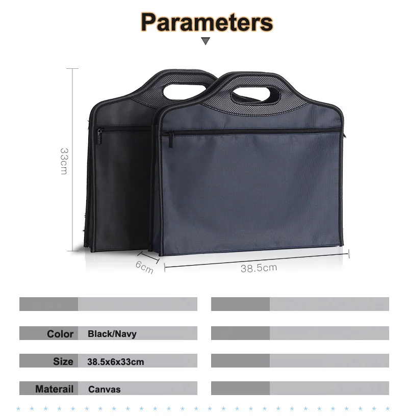 

Private custom Simple office file bag Tote Bags Custom LOGO