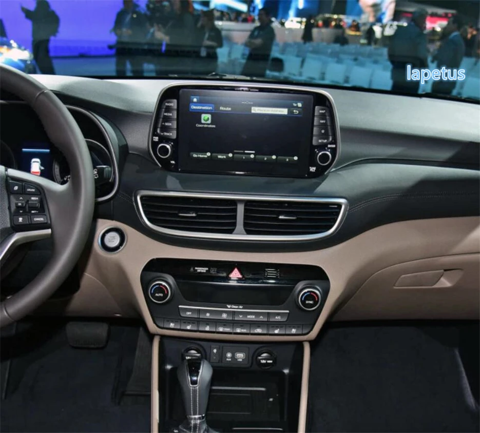 

Чехол для Hyundai Tucson 2019 2020 ABS из углеродного волокна