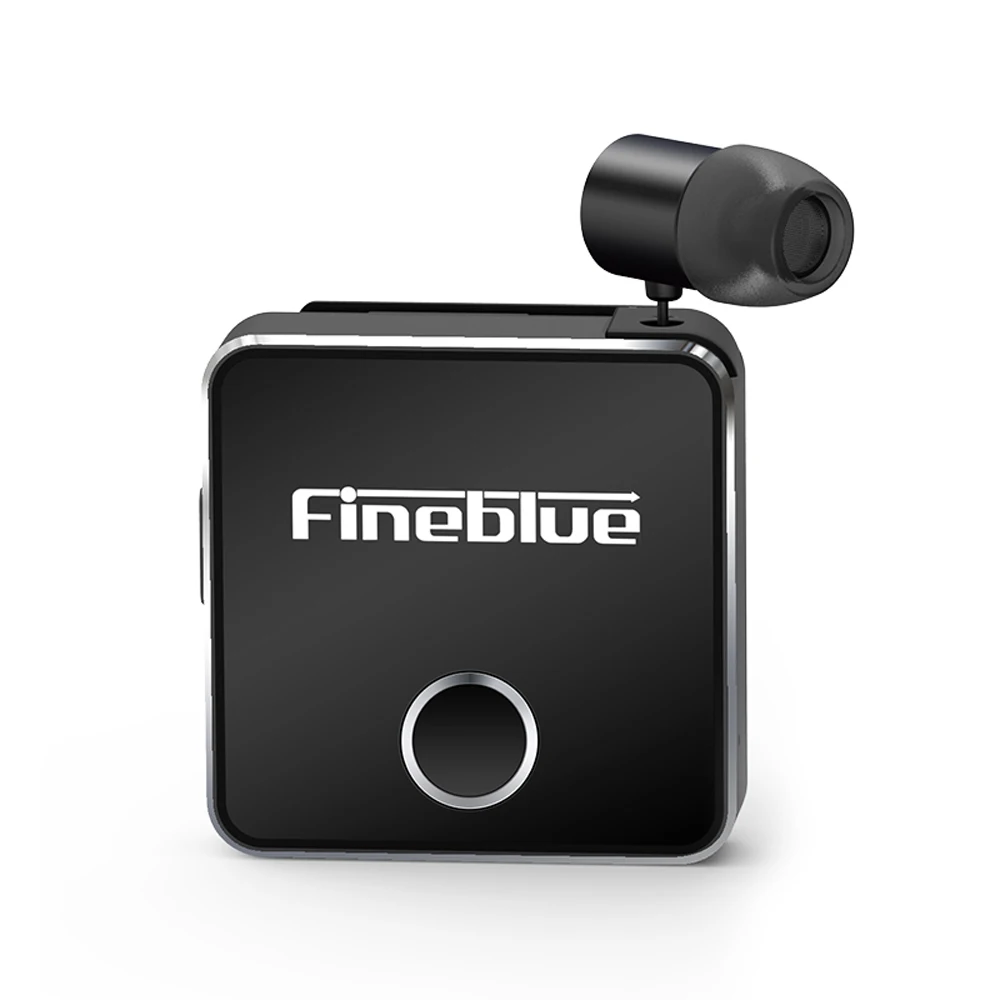 Fineblue F1 Bluetooth 5 0 зажим для наушников на кабеле Выдвижной наушник беспроводные