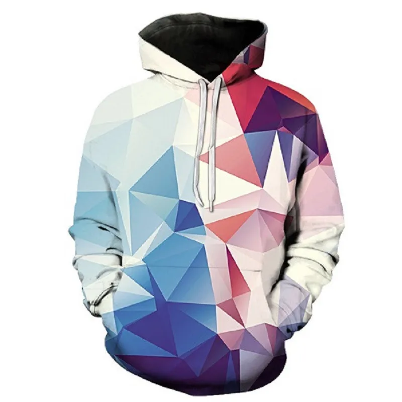 

Pop Punk Hip hop Dizzy Arts 3D Sweatshirt Women/Men Pullovers hoodies Outerwear loose tops Psychedelic Vortex Clothing