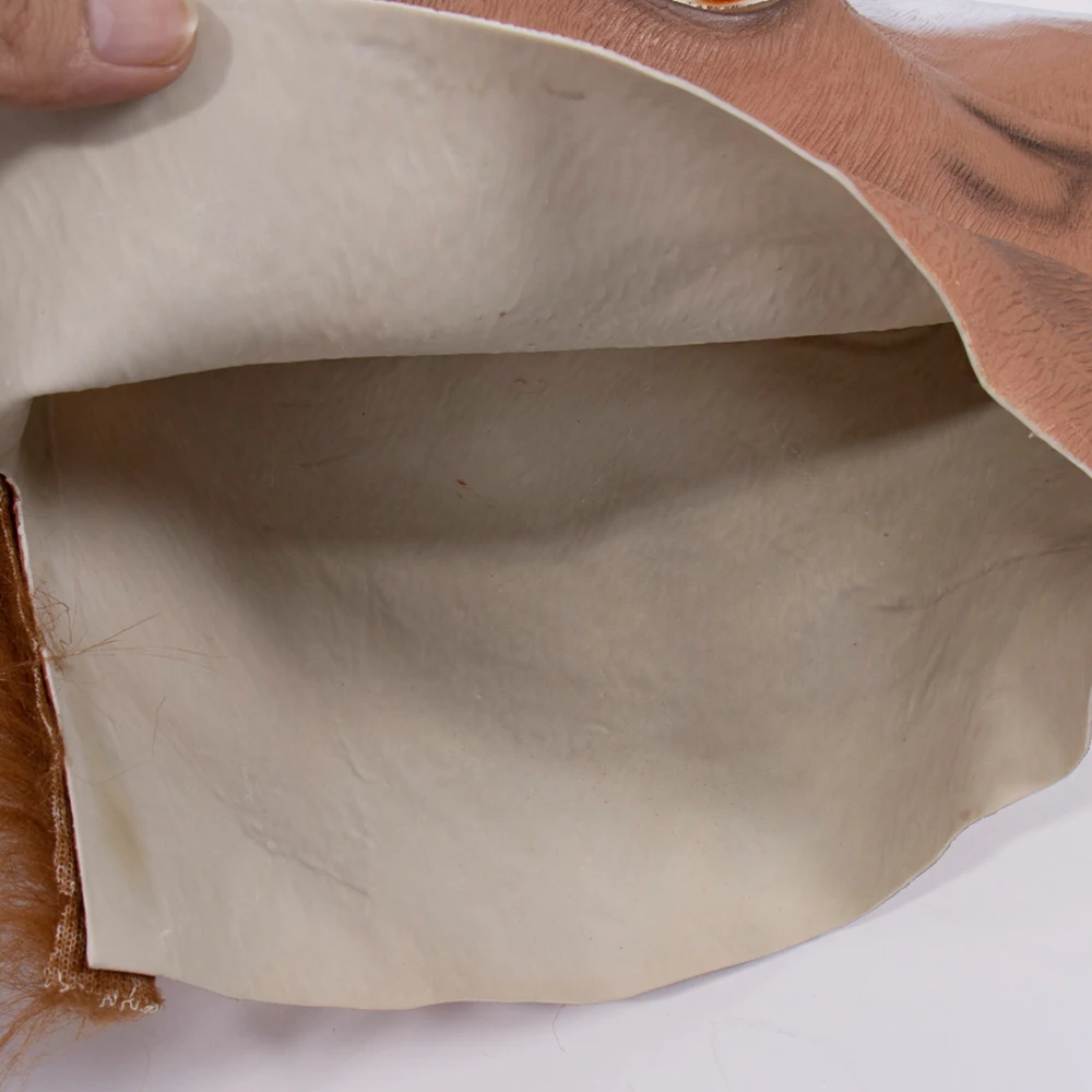 Маска для головы лошади животных косплей забавный полный конь латексный шлем