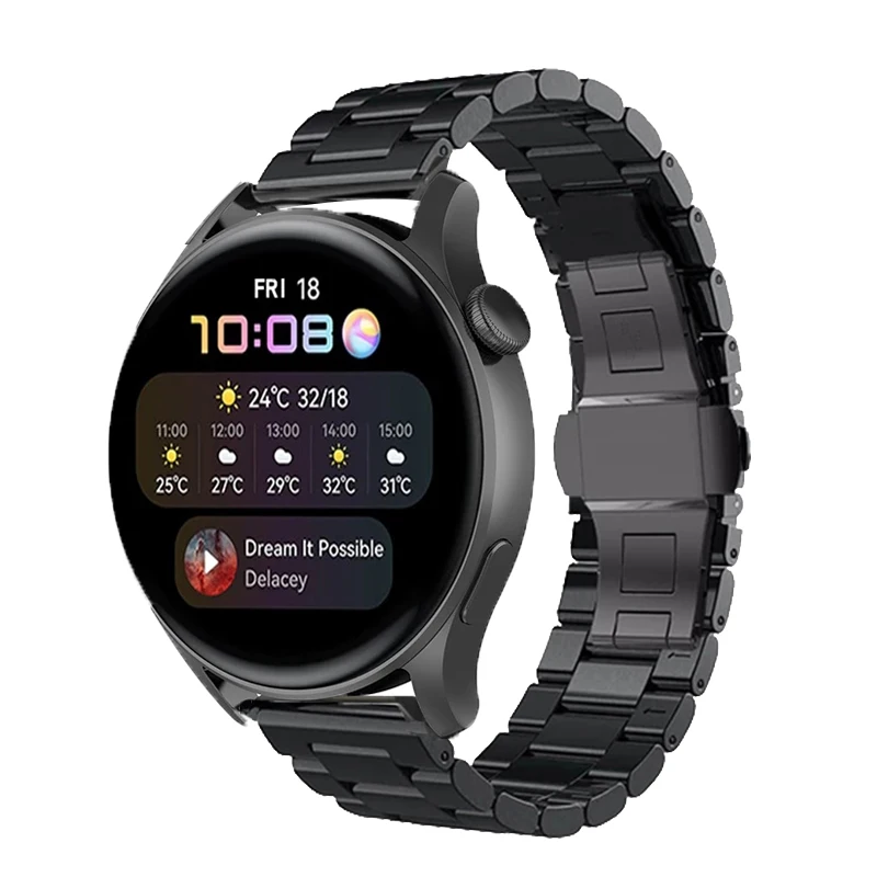 

Металлический Ремешок Для Huawei Watch 3 pro watch GT2 Pro, браслет из нержавеющей стали для смарт-часов GT 2 46 мм