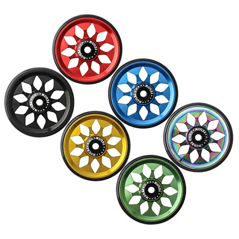 

Folding Bicycle Auxiliary Wheel Aluminum Processing Ultralight Bike Repair PXPF