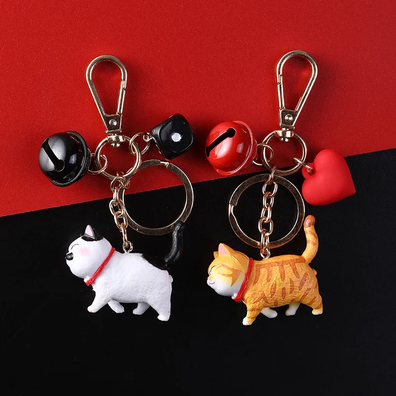 Новинка 2020 милые популярные брелки с мультипликационным принтом кошки Брелки