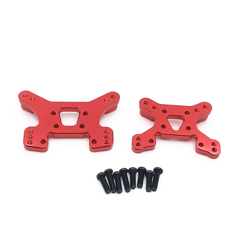 

WLtoys 144001 124017 124019 RC Car Parts Metal Upgrade Parts Front And Rear Shock Mounts Modified Parts