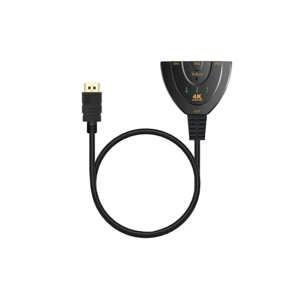

Разветвитель-переходник с 3 портами HDMI-совместимый с портами 4K x 2K 1080P