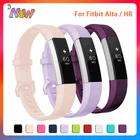 Высококачественный мягкий силиконовый безопасный регулируемый ремешок для Fitbit Alta HR, ремешок для браслета, Сменные аксессуары для часов