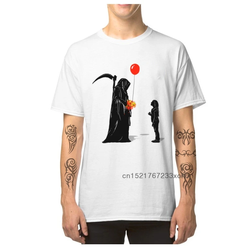Новинка Мужская футболка подарок от Grim Reaper 100% хлопок мужская с коротким рукавом