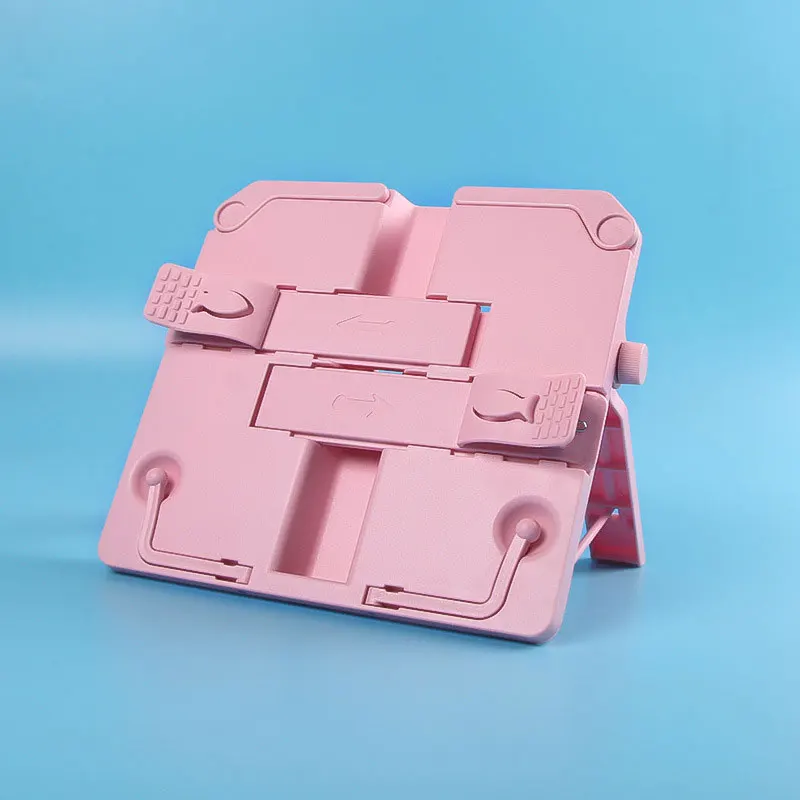 

Adjustable Book Stand Height and Angle Adjustable Book Holder with Page Paper Clips for Big Heavy Textbooks Music Books Stands