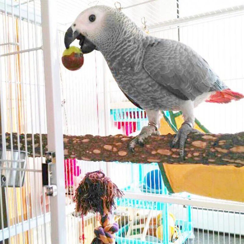 Parrots Toy And Bird Accessories For Pet Swing Stand Birds Ladders Climbing Standing Stick Cage | Дом и сад