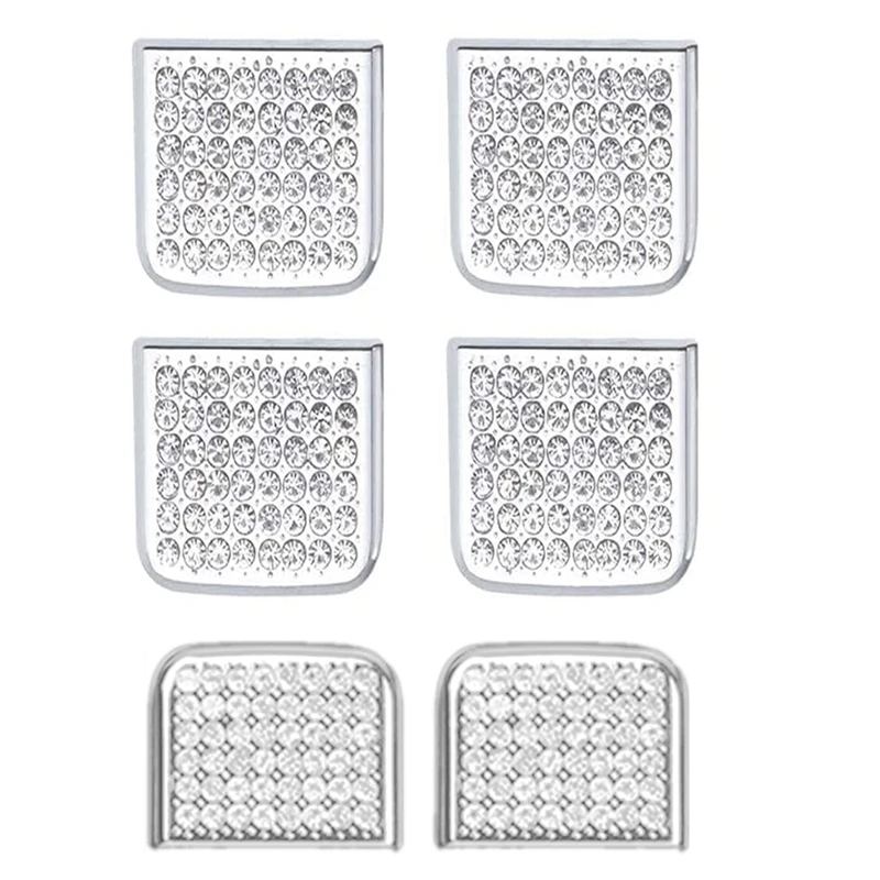 

For the 10Th Generation Honda Accord(18-21)Inspire 18-19 Air Conditioning Vent Swing Paddles, Silver Crystal Jewelry