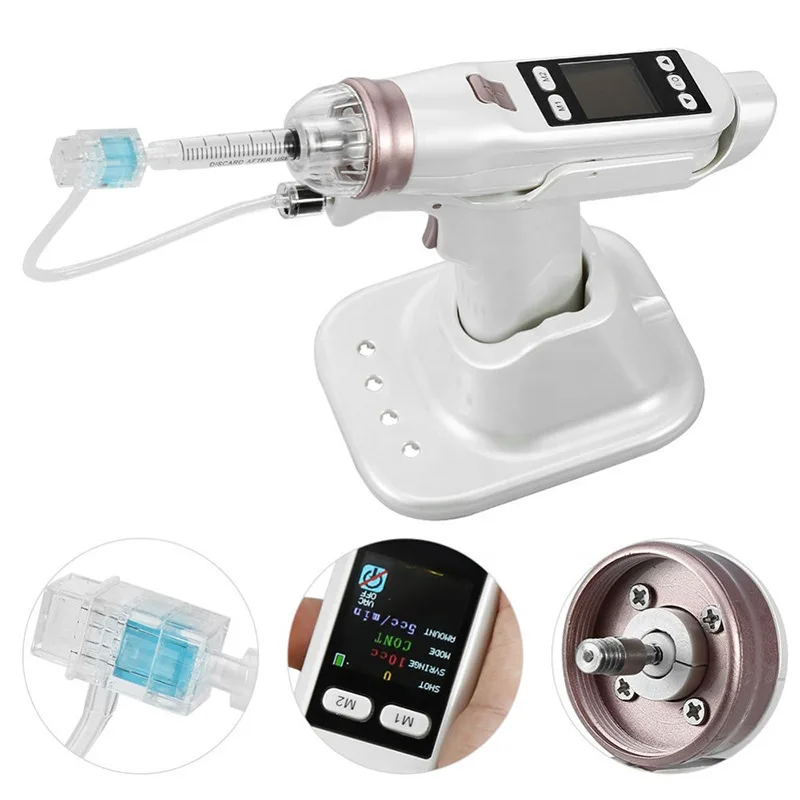 4mm Hydrolifting Gun Mesotherapy EZ Negative Pressure Meso Gun Mesotherapy Hydrolifting Water Injector Beauty Device Skin Care