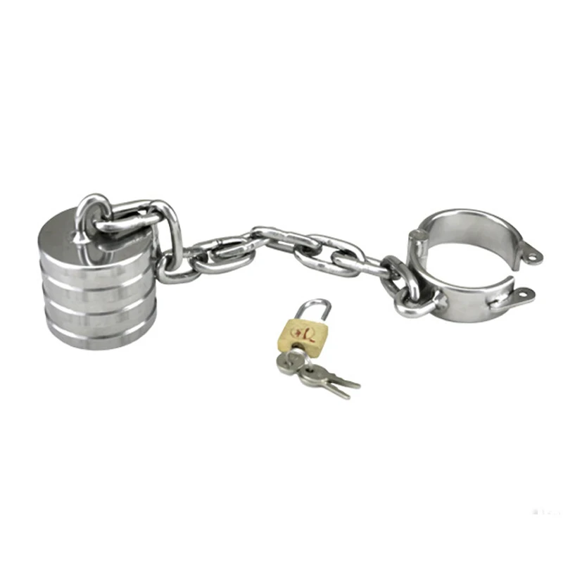 Тяжелый металлический шарик кольцо для пениса Растяжитель эрекция увеличитель