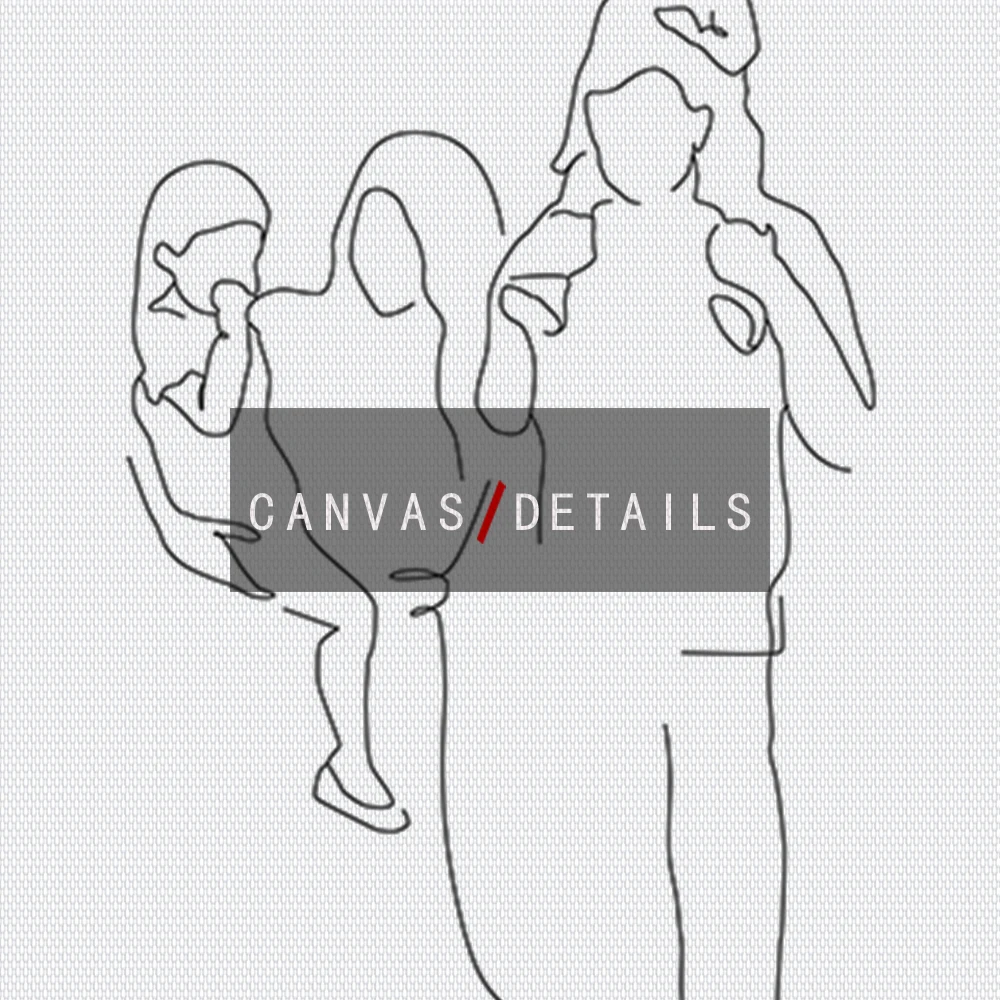 Романтический Теплые Семейные плакаты с абстрактными линиями любовник Поцелуй