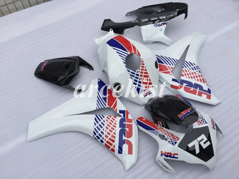 

New ABS Injection Mold Motorcycle Full Fairings Kit Bodywork set fit for HONDA CBR1000RR 2008 2009 2010 2011 Custom blue red HRC