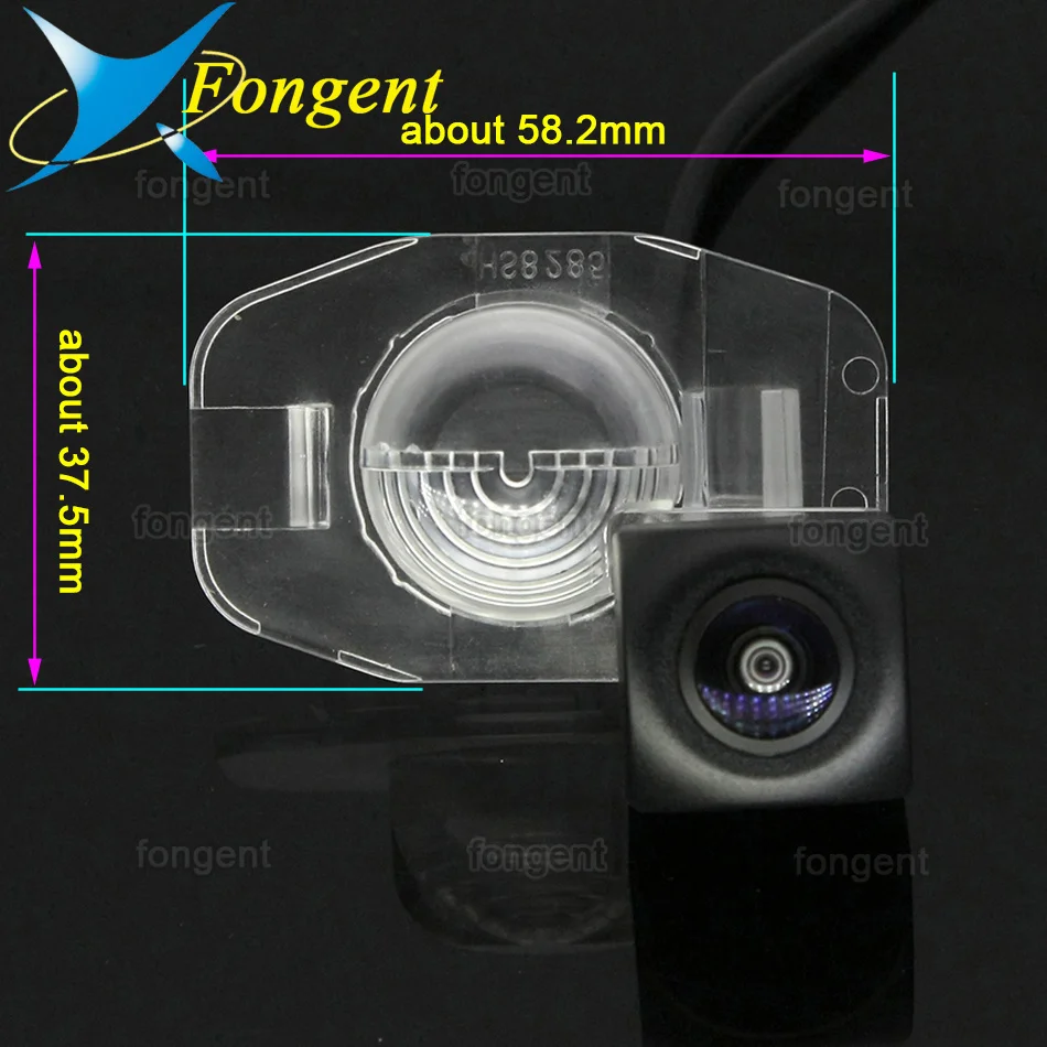 For Toyota Corolla 2007-2013 Car CCD 4 LED Night Vision Reverse Backup Parking Assistance Waterproof Reversing Rear View Camera |