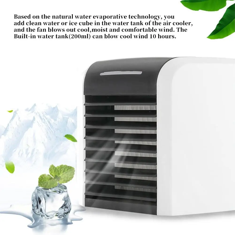 Автомобильный мини кулер портативный кондиционер Настольный персональный