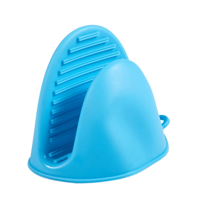 

Silicone Gloves Oven Heat Insulated Finger Gloves Cooking Microwave Non-slip Gripper Pot Holder