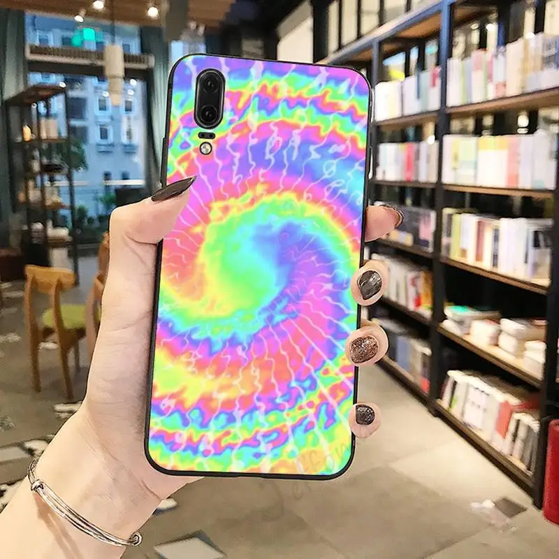 

Tie dye color pattern Phone Case For Huawei honor Mate P 10 20 30 40 Pro 10i 9 10 20 8 x Lite